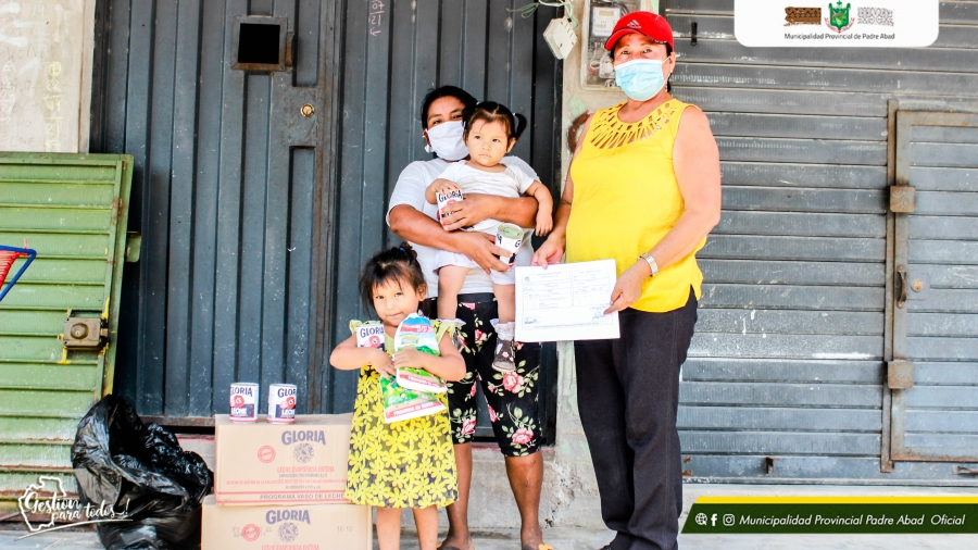 MUNICIPALIDAD ENTREGA PRODUCTOS LÁCTEOS A BENEFICIARIOS DEL PROGRAMA DE VASO DE LECHE