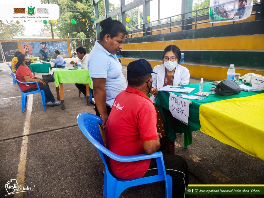 CON ÉXITO CONCLUYO CAMPAÑA MEDICA GRATUITA EN AGUAYTÍA