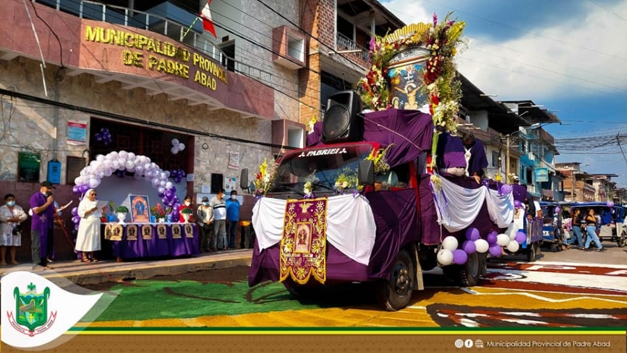 MPPA RECIBE LA SAGRADA IMAGEN DEL SEÑOR DE LOS MILAGROS