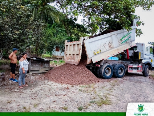 MUNICIPALIDAD DE PADRE ABAD ATENDIO AL CASERÍO HUACAMAYO