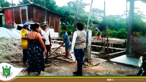 MUNICIPALIDAD INSPECCIONA VIVIENDAS EN CONSTRUCCIÓN A FIN VERIFICAR PERMISOS CORRESPONDIENTES