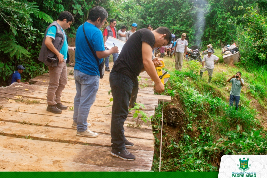 MUNICIPALIDAD EJECUTARA MANTENIMIENTO DE PUENTE CARROZABLE DEL CASERIO MIRAFLORES