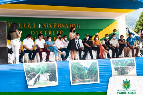 DISTRITO DE BOQUERÓN CELEBRO SU I ANIVERSARIO