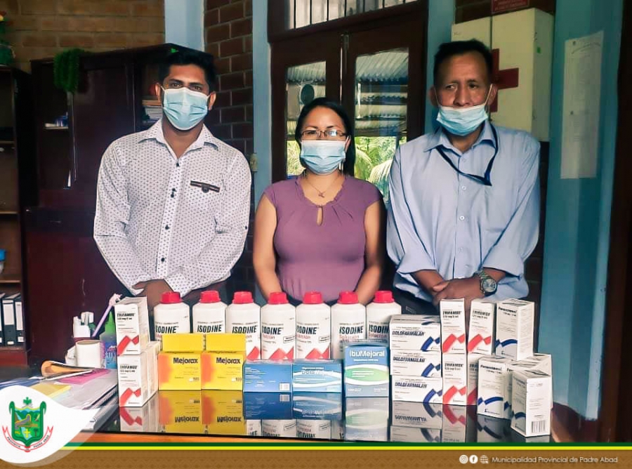 CEDIF RECEPCIONA DONACION DE MEDICAMENTOS