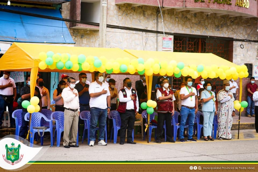 DISTRITO DE PADRE ABAD CUMPLIO 60 AÑOS DE CREACIÓN POLÍTICA