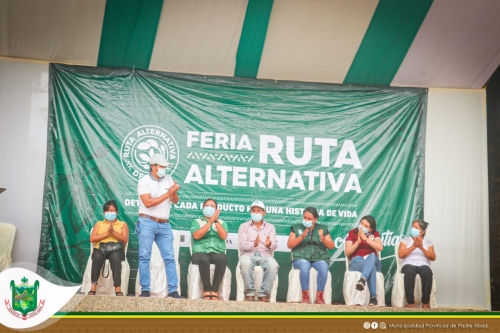 13 ORGANIZACIONES DE LA PROVINCIA DE PADRE ABAD PARTICIPAN EN LA FERIA &quot;RUTA ALTERNATIVA EDICIÓN AGUAYTÍA&quot;