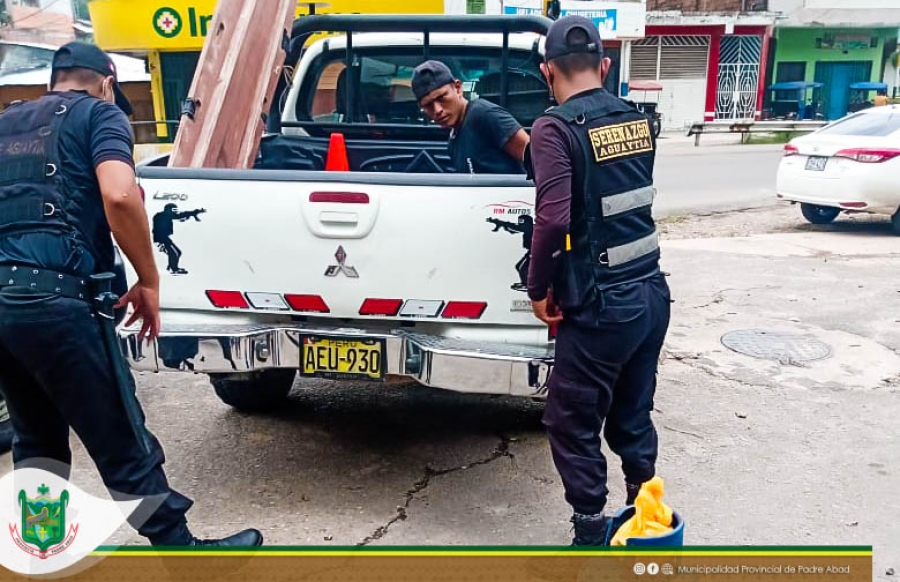 PERSONAL DE SERENAZGO LOGRO CAPTURAR A UN DELICUENTE EN MARIELA