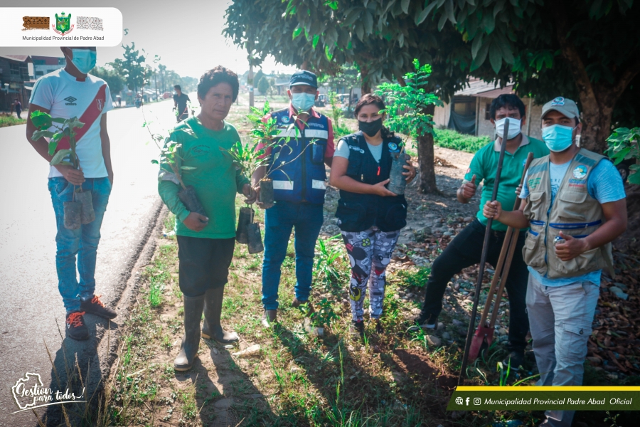 MPPA DONÓ 100 PLANTONES EN EL MARCO DEL DIA DEL ARBOL EN PADRE ABAD