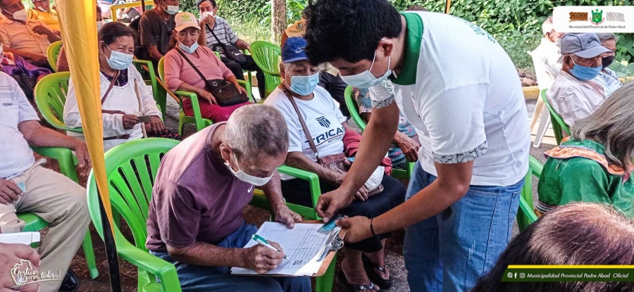 ADULTOS MAYORES DE 65 AÑOS, INICIO EL PAGO DE SUBVENCIÓN ECONOMICA EN AGUAYTÍA.