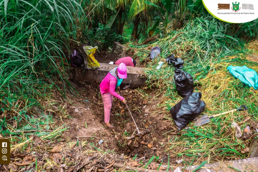 MANTENIMIENTO DE AREAS VERDES Y LIMPIEZA DE CUNETAS EN JUNTAS VECINALES