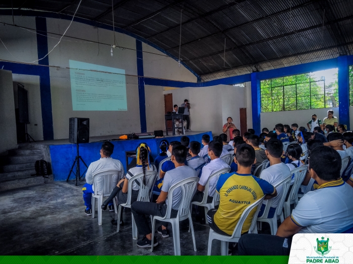 CPACITACIÓN DE PREVENCIÓN SEXUAL EN EL SECTOR TURISTICO SE DESARROLLÓ EN EL COLEGIO FERNANDO CARABAJAL SEGURA