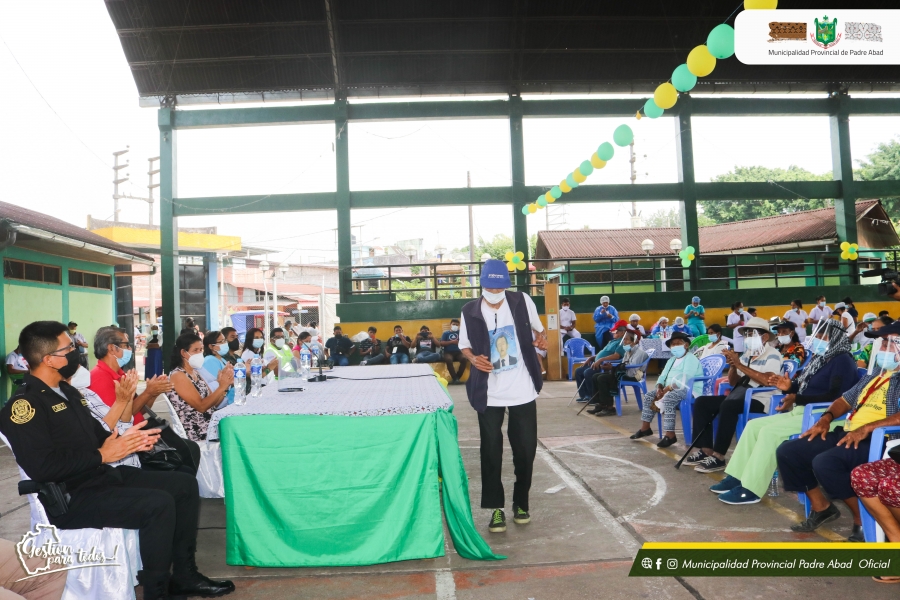 MUNICIPALIDAD DE PADRE ABAD REALIZO LANZAMIENTO OFICIAL DEL CIAM