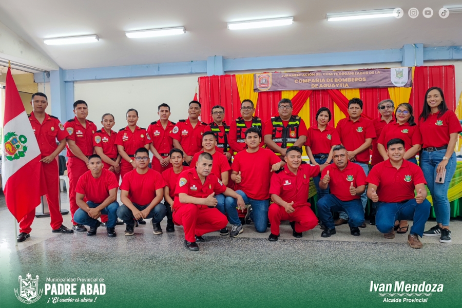 COMPAÑÍA DE BOMBEROS VOLUNTARIOS EN AGUAYTÍA PRONTO SERÁ UNA REALIDAD