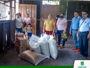 APERTURA Y ENTREGA DE ALIMENTOS AL COMEDOR POPULAR DE BARRIO UNIDO