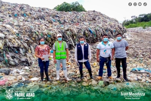 MUNICIPALIDAD PROVINCIAL DE PADRE ABAD Y RIS4 REALIZAN INSPECCIÓN DE BOTADERO MUNICIPAL