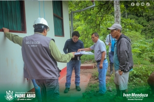 EQUIPO TÉCNICO DE LA MUNICIPALIDAD REALIZA VISITAS INOPINADAS A OBRAS EN EJECUCIÓN DEL CMAN