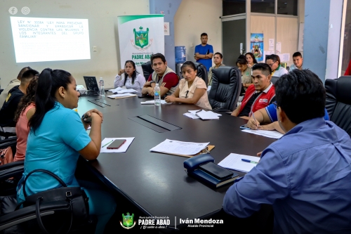 ALCALDE PROVINCIAL LIDERÓ REUNIÓN DE LA INSTANCIA PROVINCIAL DE CONCERTACIÓN