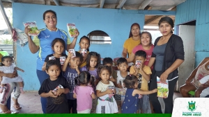 MUNICIPALIDAD ENTREGÓ ALIMENTOS A DIVERSOS COMITÉS DEL PROGRAMA DE VASO DE LECHE