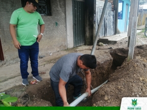 MUNICIPALIDAD VIENE ARREGLANDO TUBERIAS ROTAS EN DIVERSAS JUNTAS VECINALES