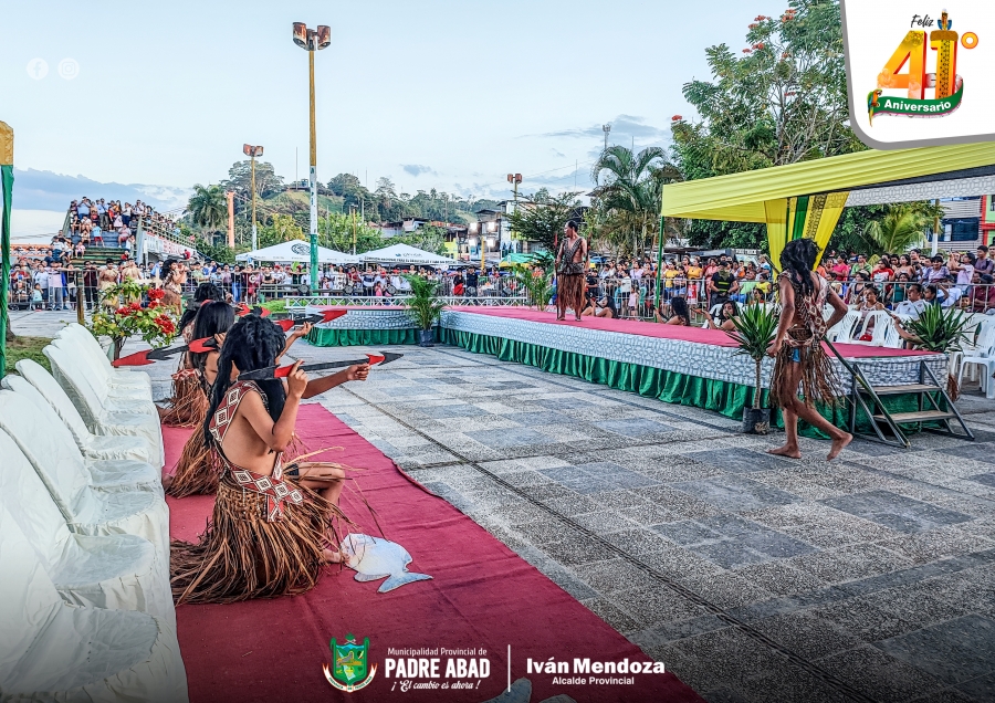 PADRE ABAD CELEBRARÁ SUS 41 AÑOS CON ACTIVIDADES CULTURALES, DEPORTIVAS Y TRADICIONALES