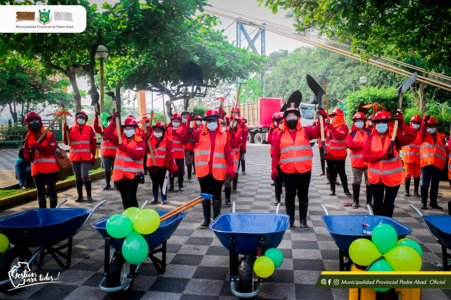 INICIO SEGUNDA ACTIVIDAD DE TRABAJA PERU Y LA MUNICIPALIDAD DE PADRE ABAD