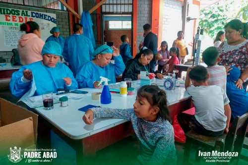 MPPA Y RIS 4 SUMAN ESFUERZOS Y BRINDAN ATENCIÓN MEDICA A NIÑOS, NIÑAS Y ADOLESCENTES DEL CEDIF AGUAYTÍA