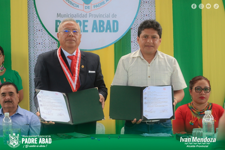 APOSTAMOS POR LA EDUCACIÓN DE NUESTROS JÓVENES DE LA PROVINCIA DE PADRE ABAD