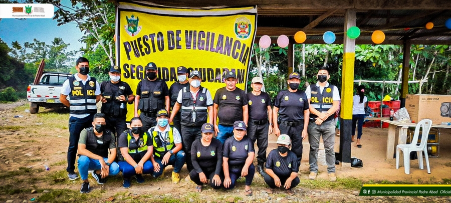 MPPA REACTIVA JUNTAS VECINALES DE SEGURIDAD CIUDADANA EN LOS DISTRITOS DE HUIPOCA Y BOQUERÓN