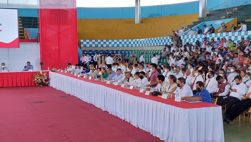 ALCALDE PROVINCIAL PARTICIPO EN VIII CONSEJO DE MINISTROS DESCENTRALIZADO