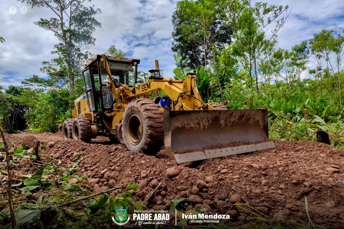 POOL DE MAQUINARIAS MEJORARÁN MÁS DE 19 KM DE CARRETERA Y RECUPERARÁ MÁS DE 2 KM DE PLATAFORMA